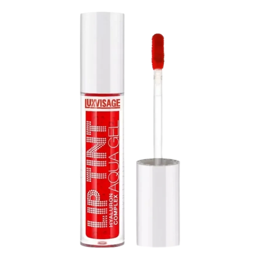 Luxvisage Lip Tint Aqua Gel Hyaluron Complex — Увлажняющий гелевый тинт для губ с гиалуроновым комплексом.