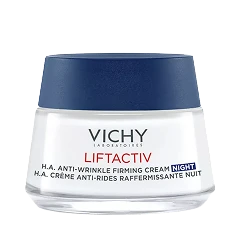 Vichy Liftactiv H.A. Anti-Wrinkle Firming Cream Night — Ночной антивозрастной крем для лица против морщин и для упругости кожи.