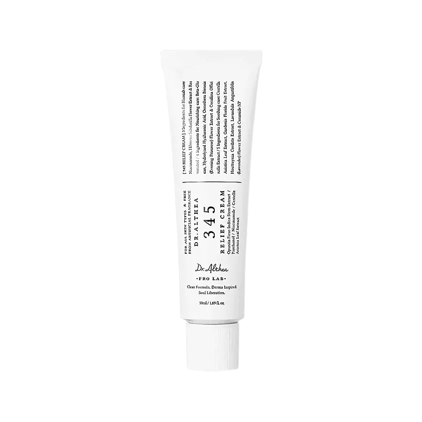 Dr. Althea 345 Relief Cream — Успокаивающий и восстанавливающий крем-гель для лица против несовершенств кожи.